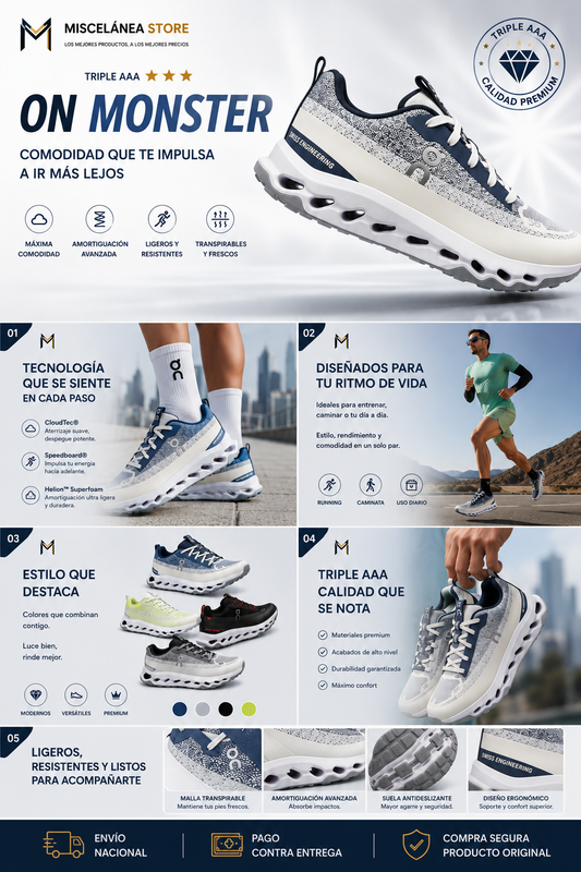TENIS PREMIUM ON CLOUD SPEED