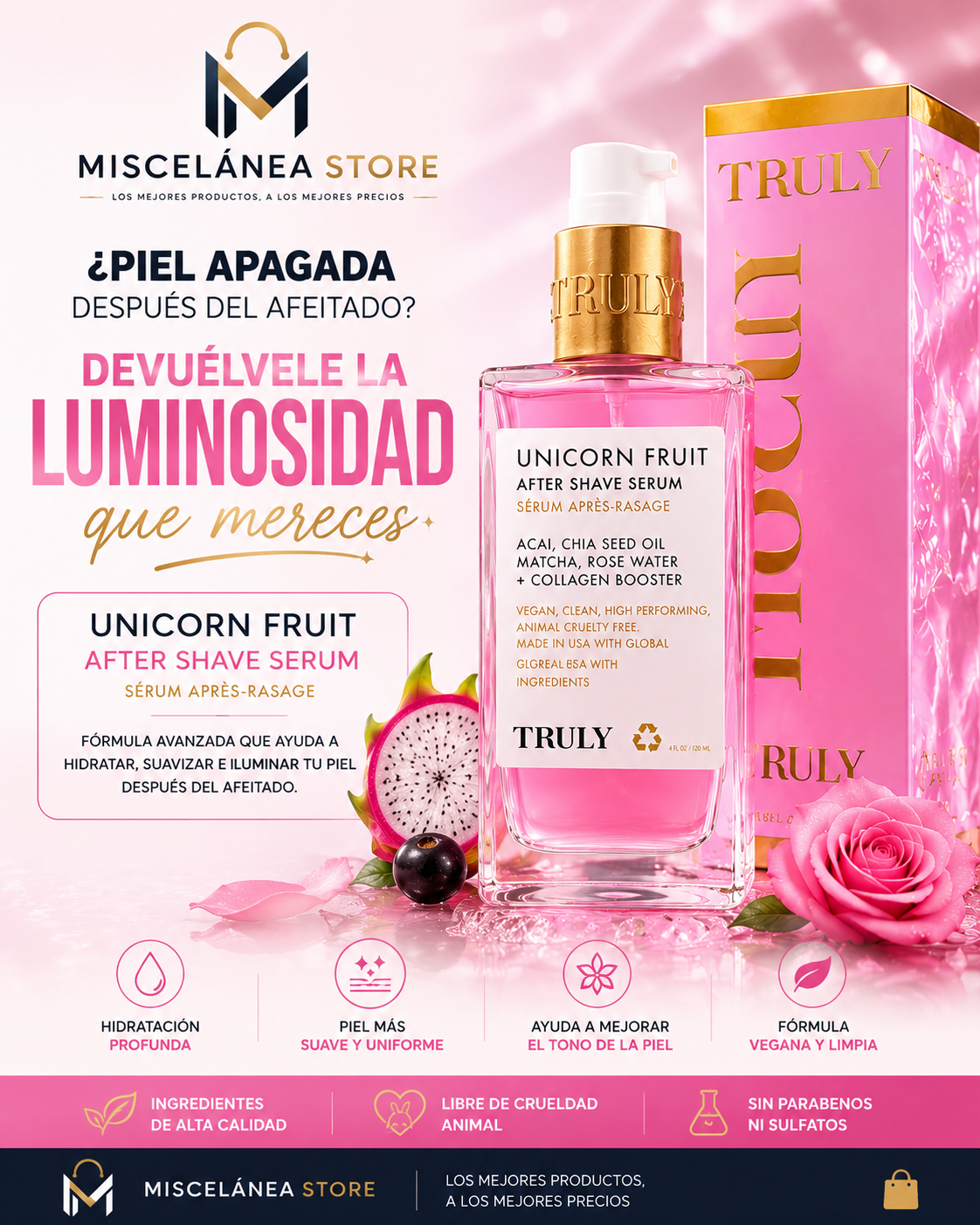 TRULY UNICORN FRUIT SERUM 60ML