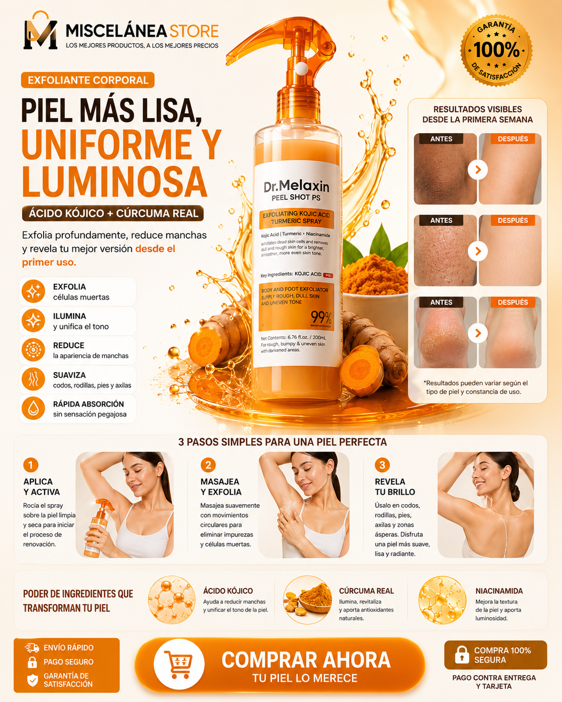 Dr. Melaxin Peel Shot Spray
